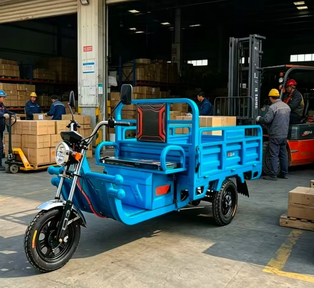 Guowei Three-wheeled Electric Motorcycles Are Suitable for Setting up Food Stalls, Transporting Goods in Elevators, Warehousing