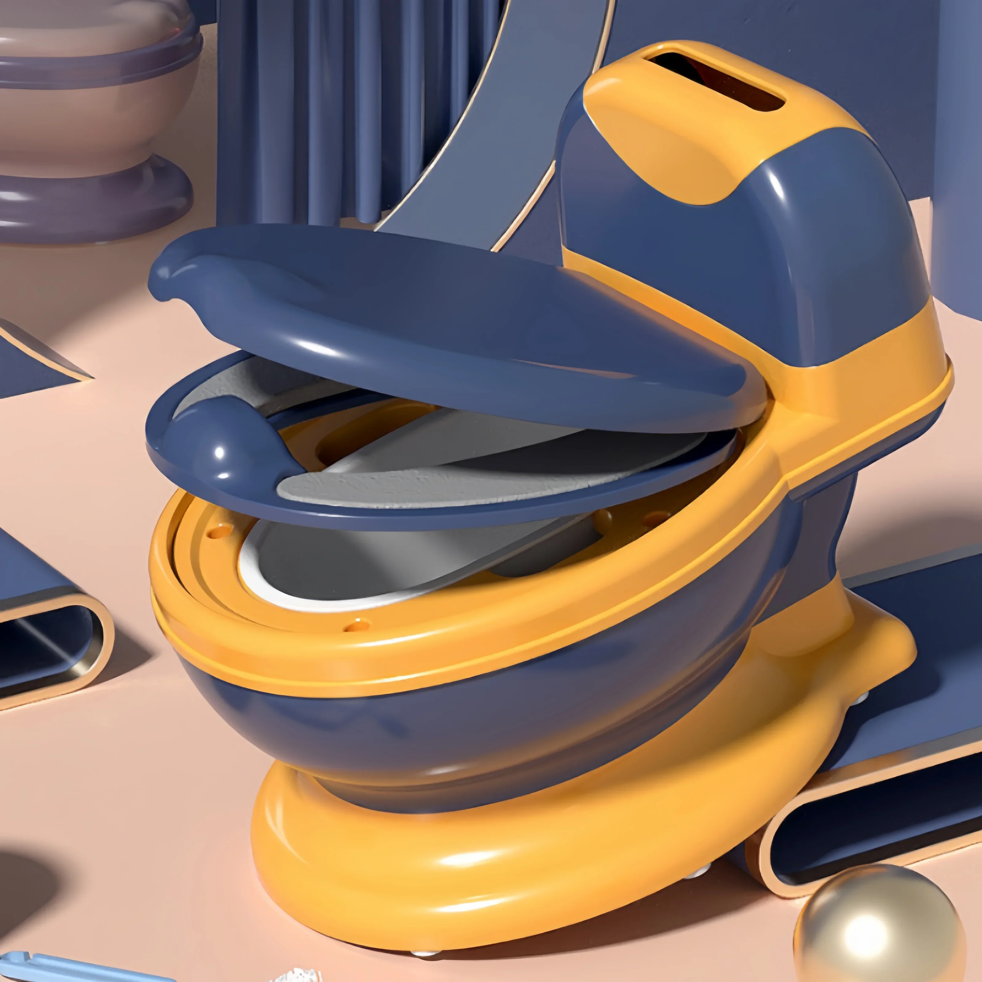 

Детское сиденье для приучения к горшку, легко чистящее, нескользящее детское кресло для горшка для девочек и мальчиков, сиденье для унитаза с мягкой полиуретановой подушкой