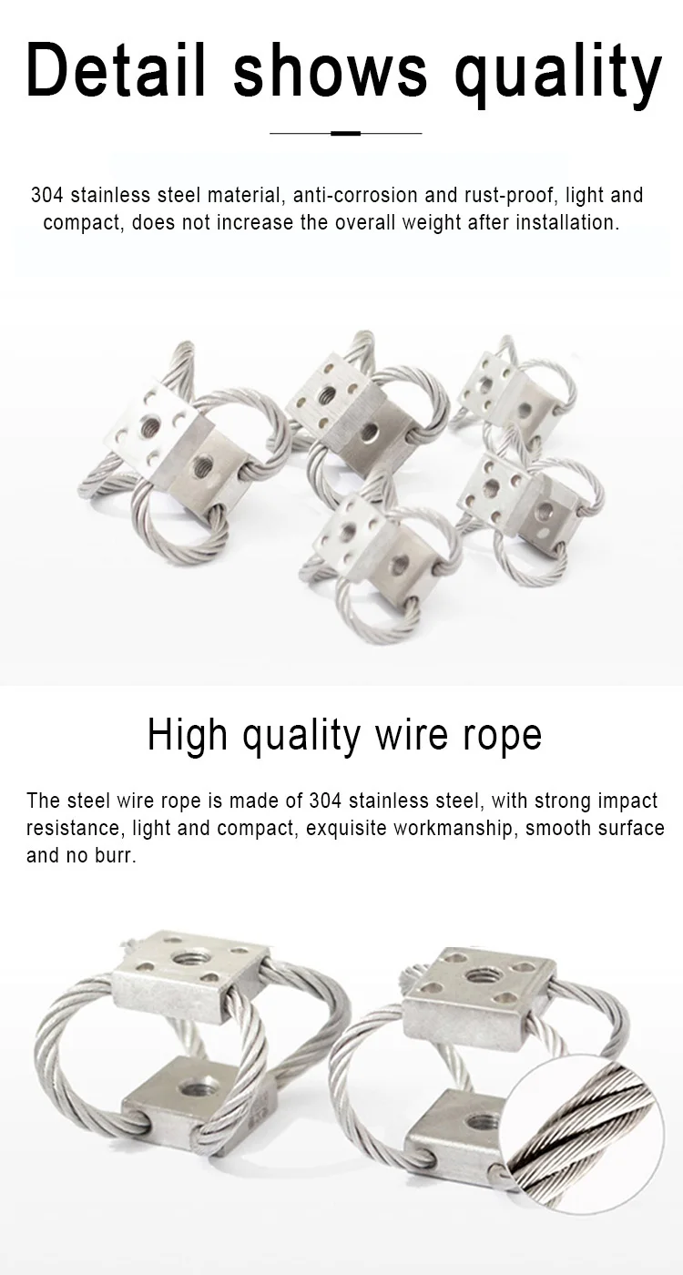 Compact Photography Mobile PTZ Car Marine Shock Absorption Buffer Stainless Steel Shock Absorber