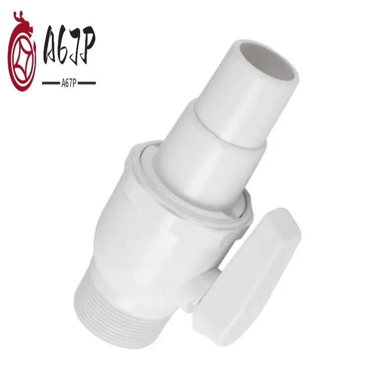 

A67P-1.5-1.25 Inch Dual Sided ECONOLINE Ball Valve For Hayward Filters Oil Skimmers