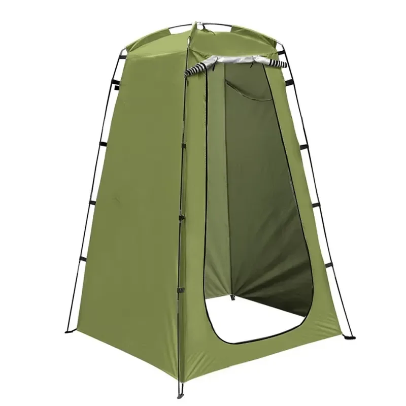 Portable Foldable Outdoor Shower Tent Privacy Changing Room Camping Beach Sun Shelter Lightweight One Person Summer Bathing