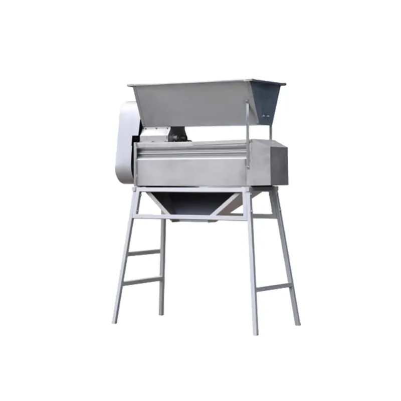 

304 stainless steel grape stem removal crusher, raisin fruit stem separator, electric