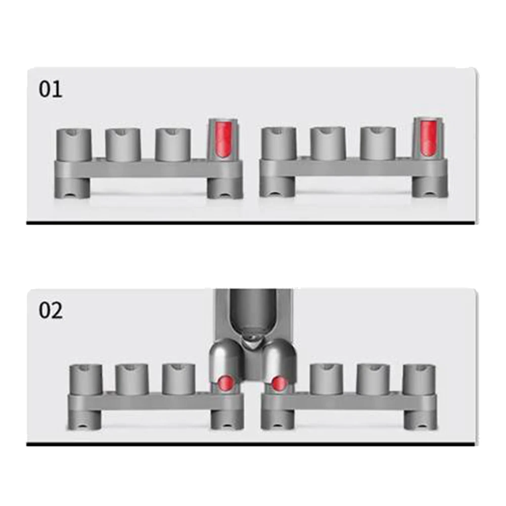 Dramatically Improve Your Cleaning Efficiency With This Dual Pack of Organizers Specifically Tailored For Use With For Dysons