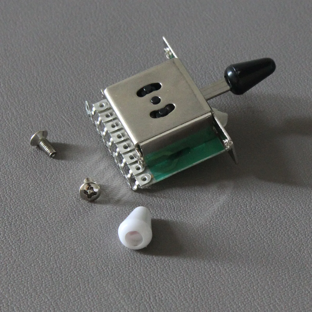 Fleor 2 stücke 5 wege e-gitarre pickup wahlschalter schwarz/weiß spitzen für tl gitarren teile – Detail 4
