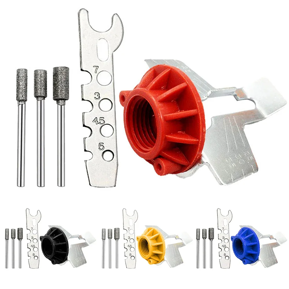 Chainsaw Sharpening Kit Chainsaw Sharpener Chainsaw Grinding Tool Electric Grinder Sharpening Polishing Power Tool Accessories