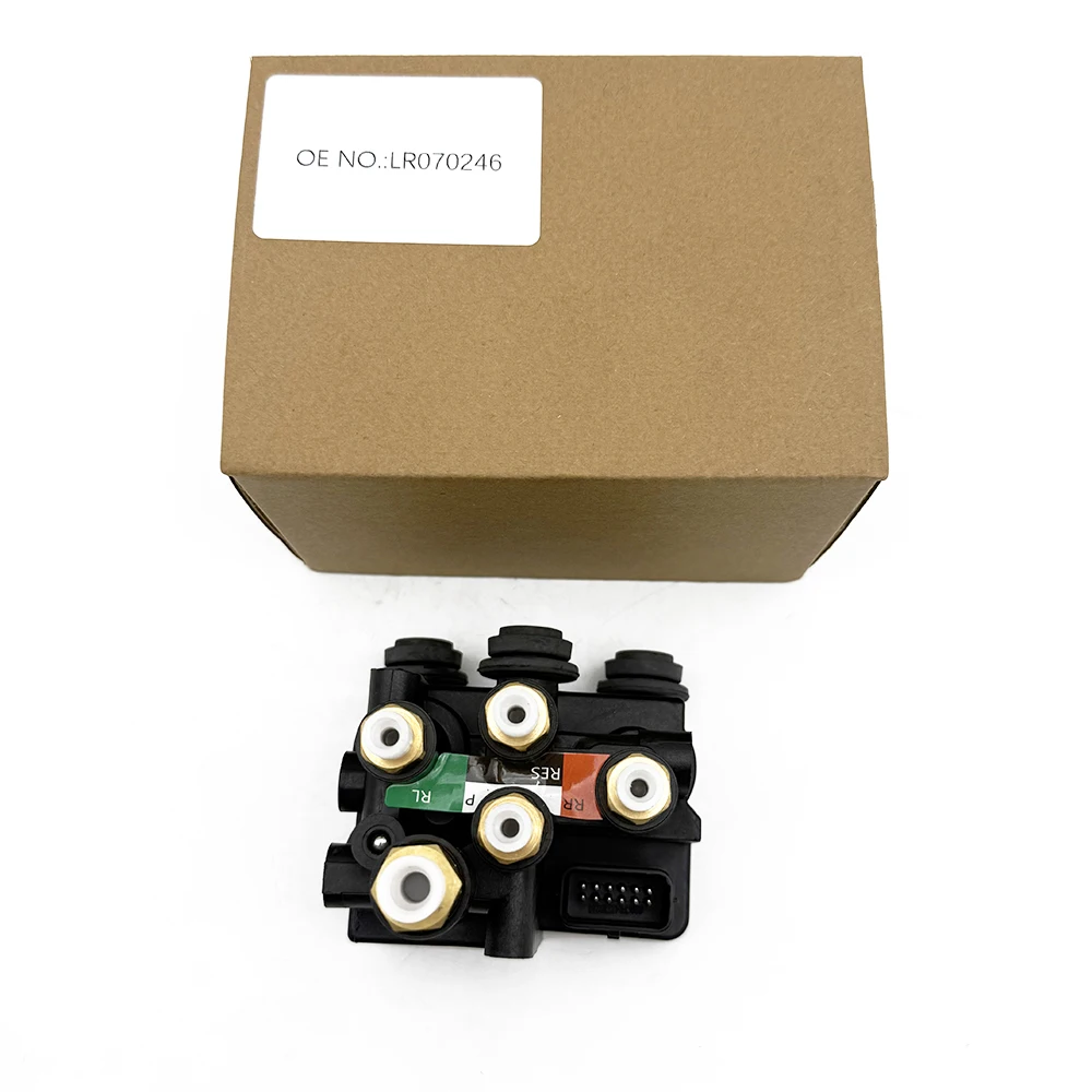 Luftfederungskompressor-Magnetventilblock LR070246 LR037082 LR113342 / LR070245 LR037081 für Land Rover Range Rover und andere – Detail 3