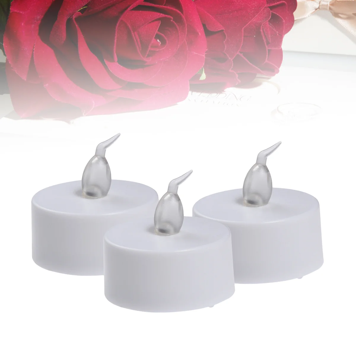 36 szt. Tea Light Decor Realistyczna dekoracja festiwalowa Świece LED Lights