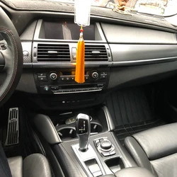 Carbon Fiber for BMW X6 E71 2008-2014 Car Film Interior Stickers Center Console Gear Dashboard Air Door Handle Lift Panel
