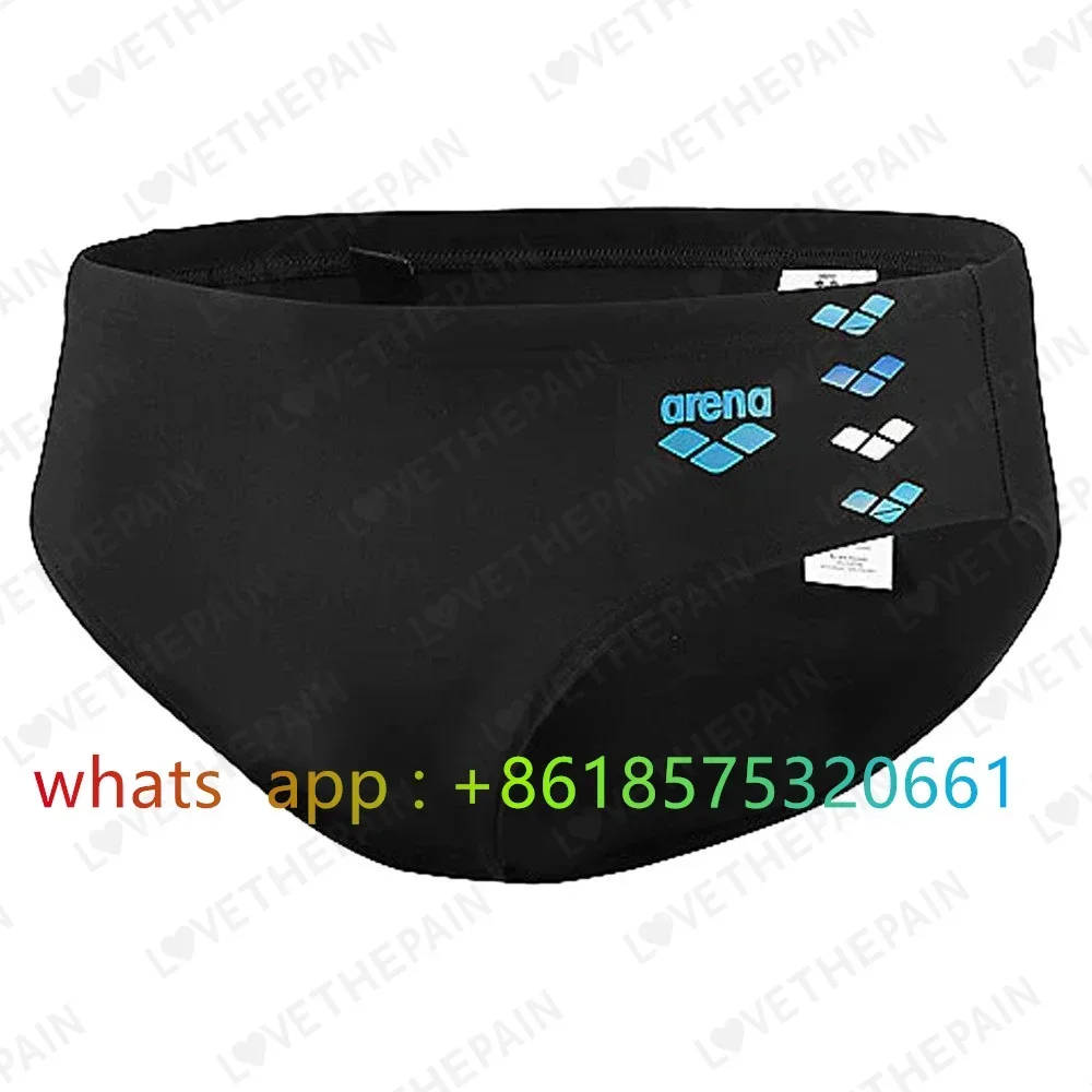 Men's Professional Swim Briefs Bikini Swimming Trunks Sexy Sports Swimwear Plus Size Bathing Suit Quick Dry Beach Surf Shorts image 4
