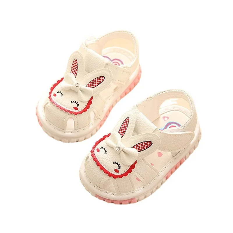 Summer baby shoes sandals princess shoes soft soled toddler girl shoes children\'s sandals embroidered baby girls shoes