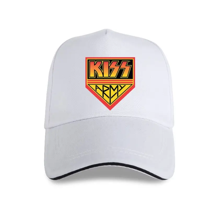 New Official Kiss Army Baseball cap Gene Face Destroyer Love Gun Neon Band Uncle Sam Band Cotton Casual Print Fashion