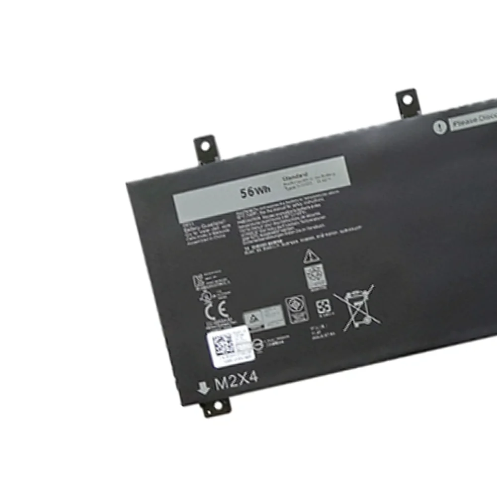بطارية كمبيوتر محمول أصلية أصلية H5H20 11.4V 56Wh لأجهزة DELL Inspiron 7590 7591 Precision 5520 5530 XPS15 7590 9560 9570 5D91C #4