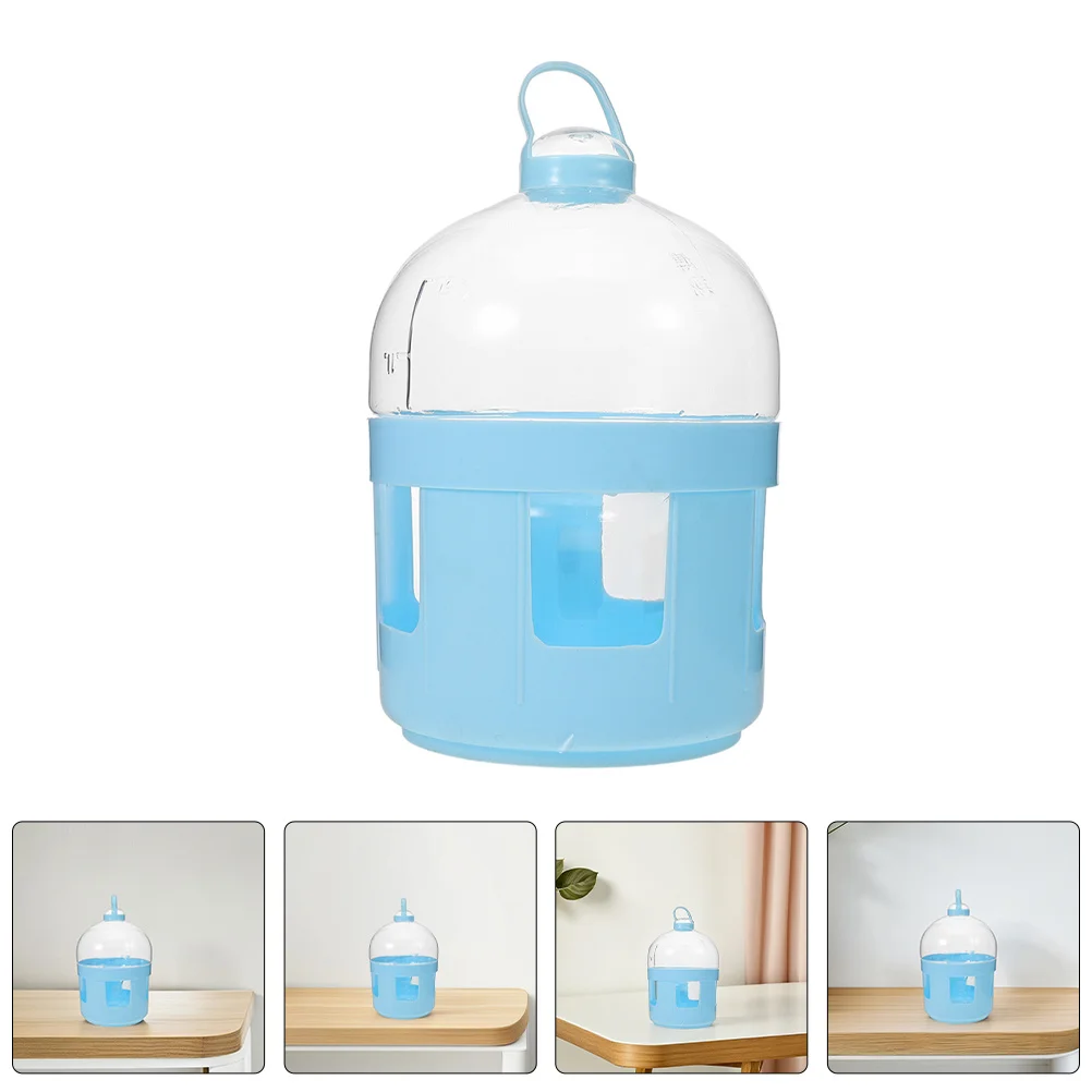 

2pcs Pigeon Waterer Large Mouth Abs Feeder Drinker For Racing Homing Pigeons Chickens Cage Supplies Pigeon Accessories Pet Bird