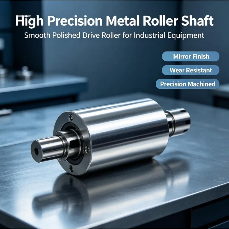 Micro Round Non‑powered ER16 Spindle High Precision 0.01mm Taper Runout Small Spindle C*NC Engraver Spare Replacement Part