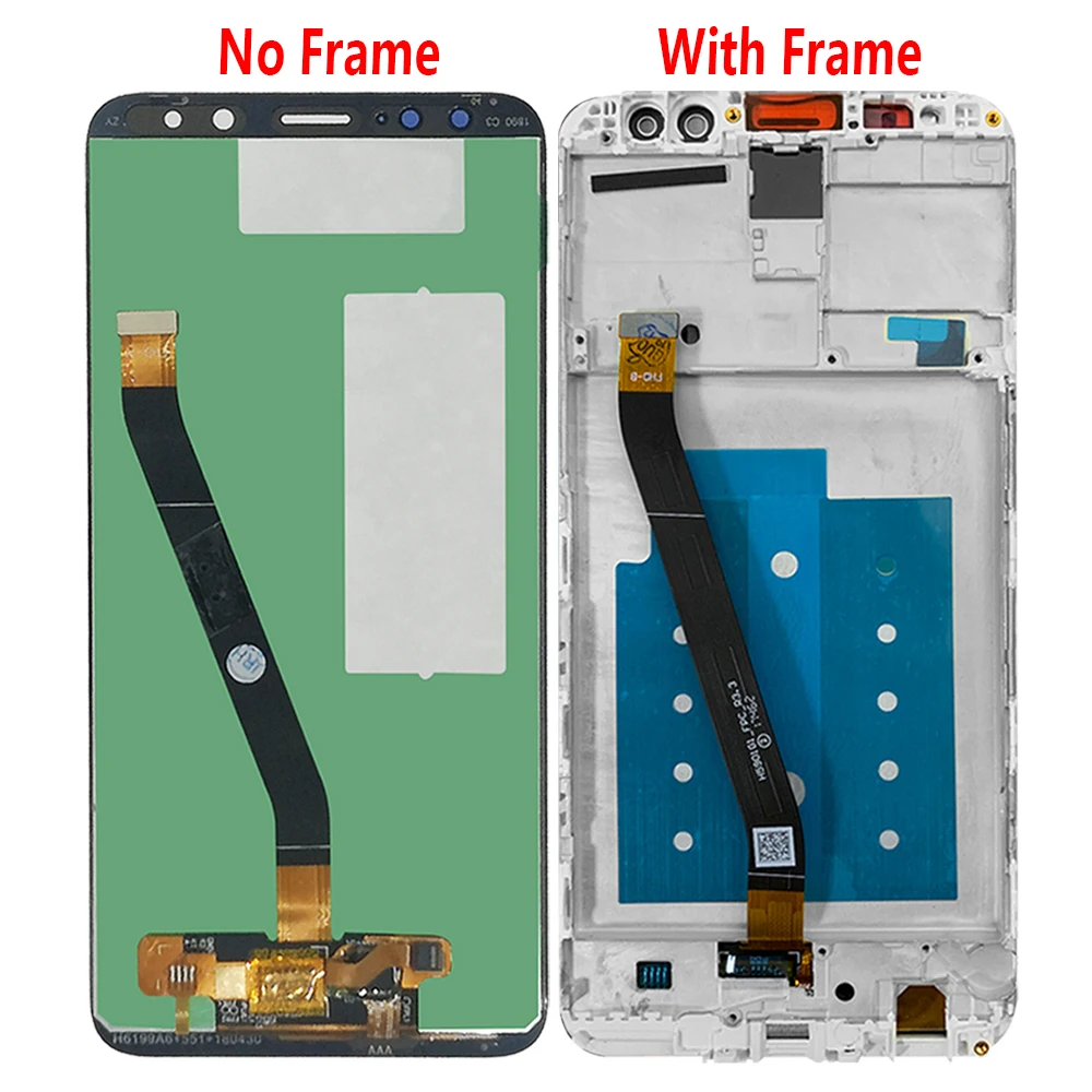 For HUAWEI Nova 2i LCD Touch Screen For HUAWEI Mate 10 Lite LCD Nova 2i Display RNE-L21 Replacement No/With Frame 100% Tested