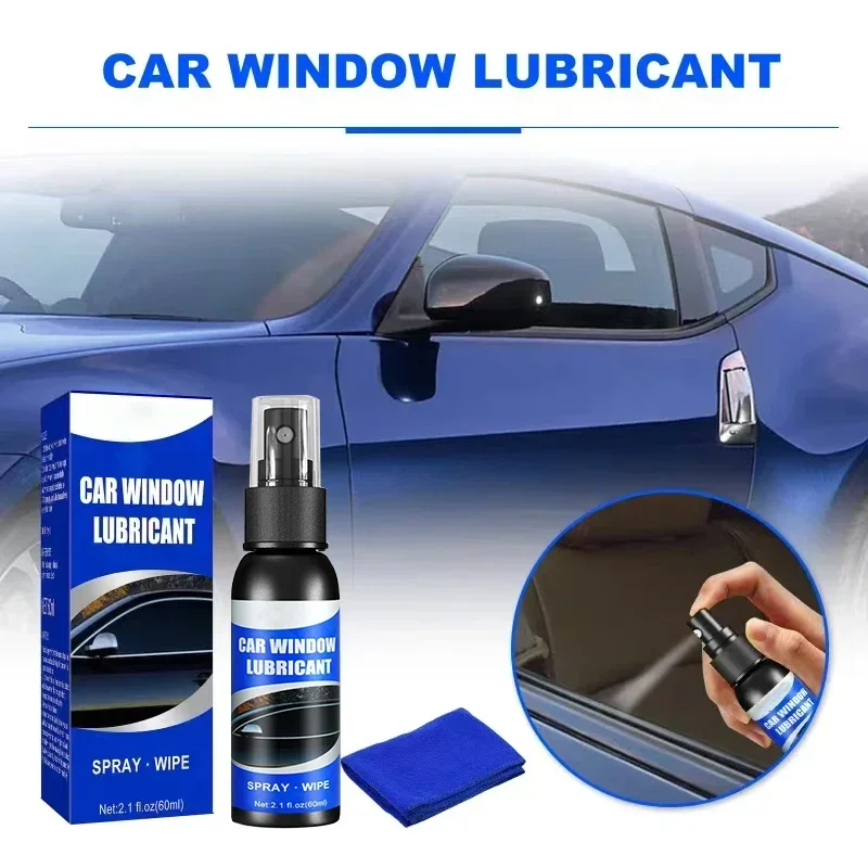 Window Lubricant Rubber Door Rubber Strip Car Softening Maintenance Eliminates Noise Universal Car Products 60ml