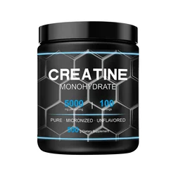 Pure Creatine Mono-Hydronized and Micronized 100 Doses 300g Pot Fast Absorption Strength Gain, Higher Physical Performance