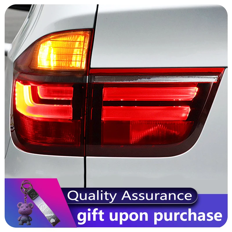 LED Taillights For BMW X5 E70 2007-2011 LED Rear Lamp Brake Reverse Light Rear Back Up Lamp DRL Tail lights