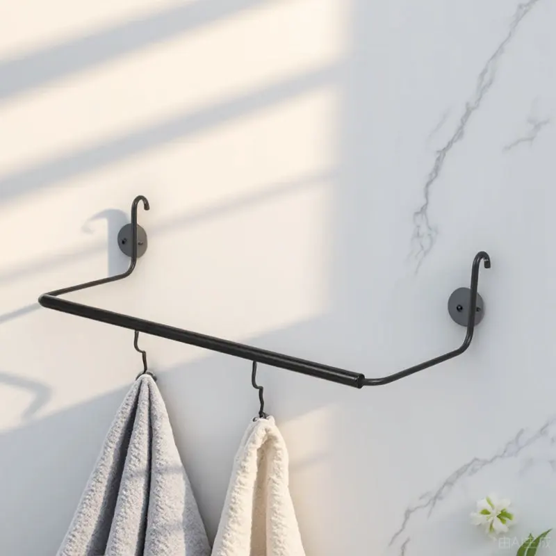 

Metal Pegboard Towel Hook Sturdy Construction Easy Install Paper Towel Holder for Shop Workbench Utility Area Pegboard Holders