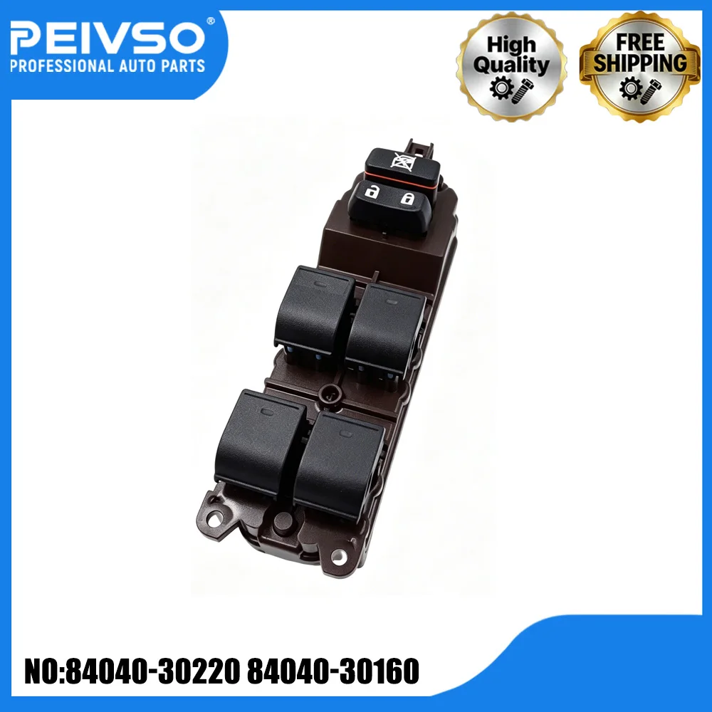 84040-30220 84040-30160 New Power Window Control Switch For 2005-2011 Lexus GS Series GS30/35/43/460 GS450H