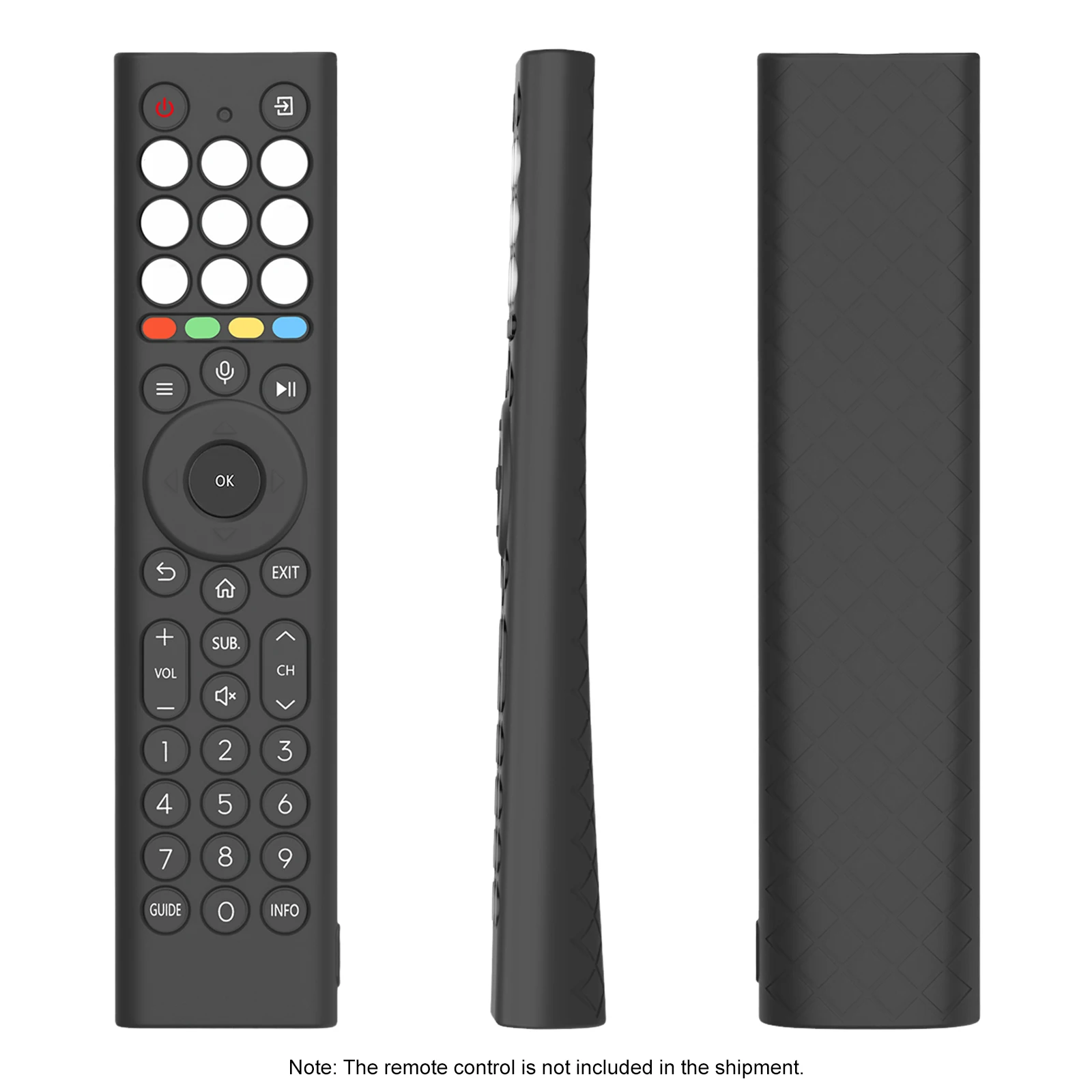 Funda para mando a distancia HISENSE ERF2K38H, a prueba de polvo, con cordón, a prueba de caídas, carcasa para mando a distancia de televisión, accesorios para Smart TV