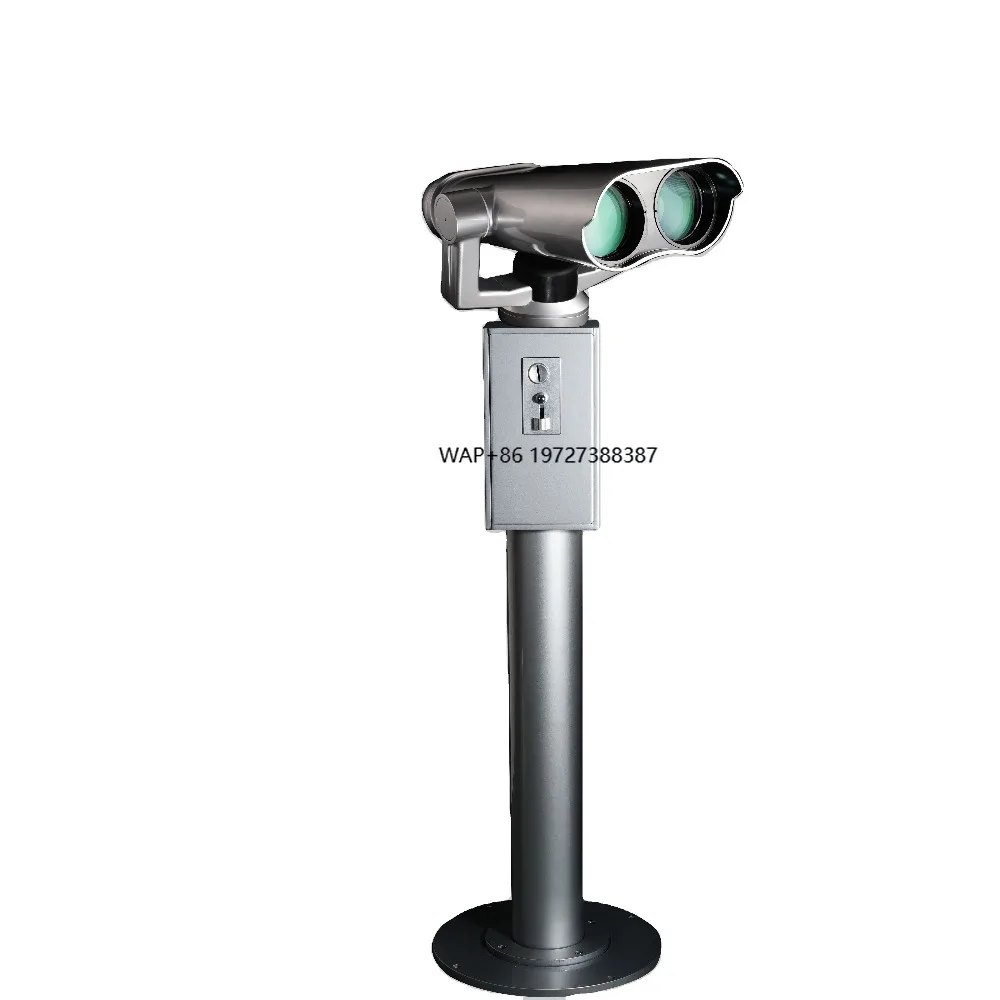 High Quality 25x 100 Coin-Operated Binoculars with Bak4 Prism Waterproof Observation Platform Good Optical System