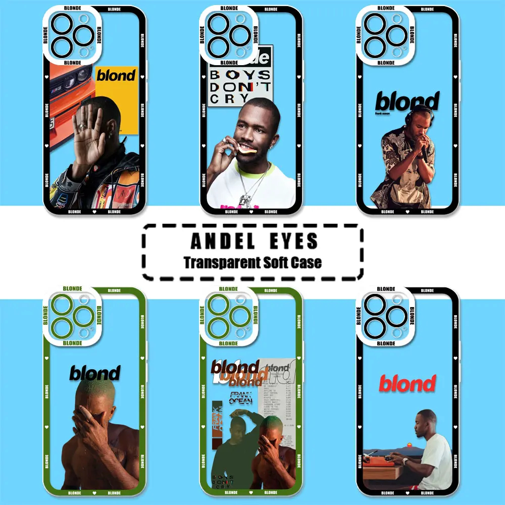 Frank Blonde Oceans Rapper Phone Case For OPPO Reno 11 11F 10 8 8Z 8T 7 7Z 6 6Z 5 5F 4 PRO PLUS Transparent Soft Silicone Cover