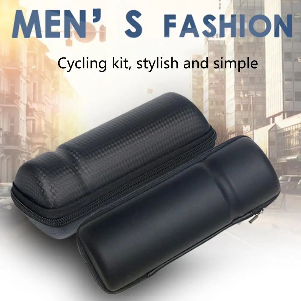 Bicycle Bags Panniers Bicycle Tool Bag Waterproof Multi-functional Black Sealed Zipper Bike Bottle Bag for Men