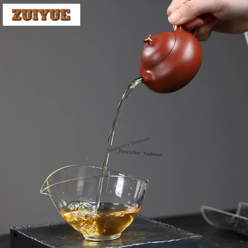 110ml Boutique Yixing Purple Clay Teapots Handmade Eggplant Pot Raw Ore Zhu Mud Kettle Chinese Zisha Tea Set Collection Craft
