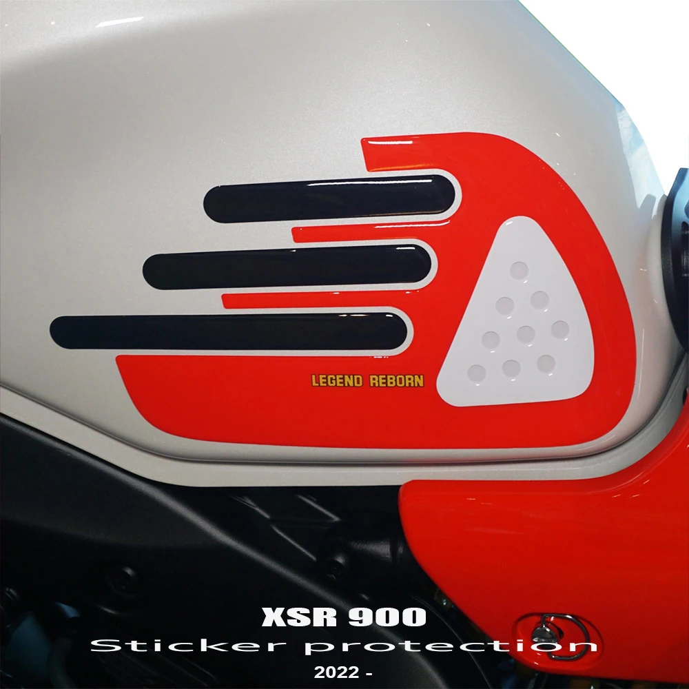 

For xsr 900 Motorcycle 3D Sticker Protects Fuel Tank Side Fuel Tank Side Pad Decoration XSR 900 Compatible with 2022-2025