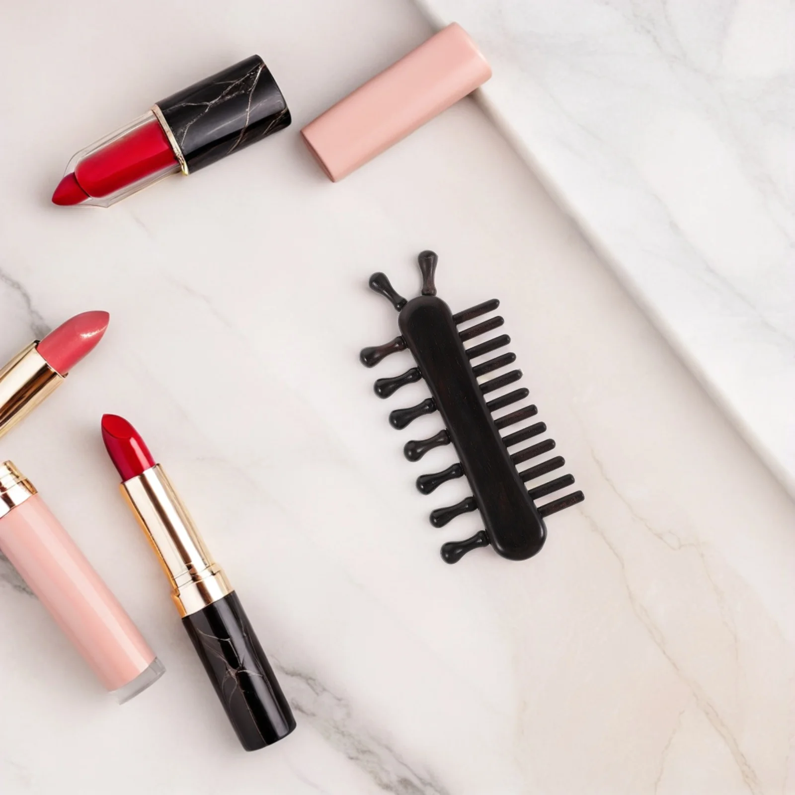 

Массажная расческа из зеленого сандалового дерева, эргономичная массажер для волос с широкими зубьями, массажер для кожи головы, удаление перхоти, Гуаша, прочная деревянная расческа для волос