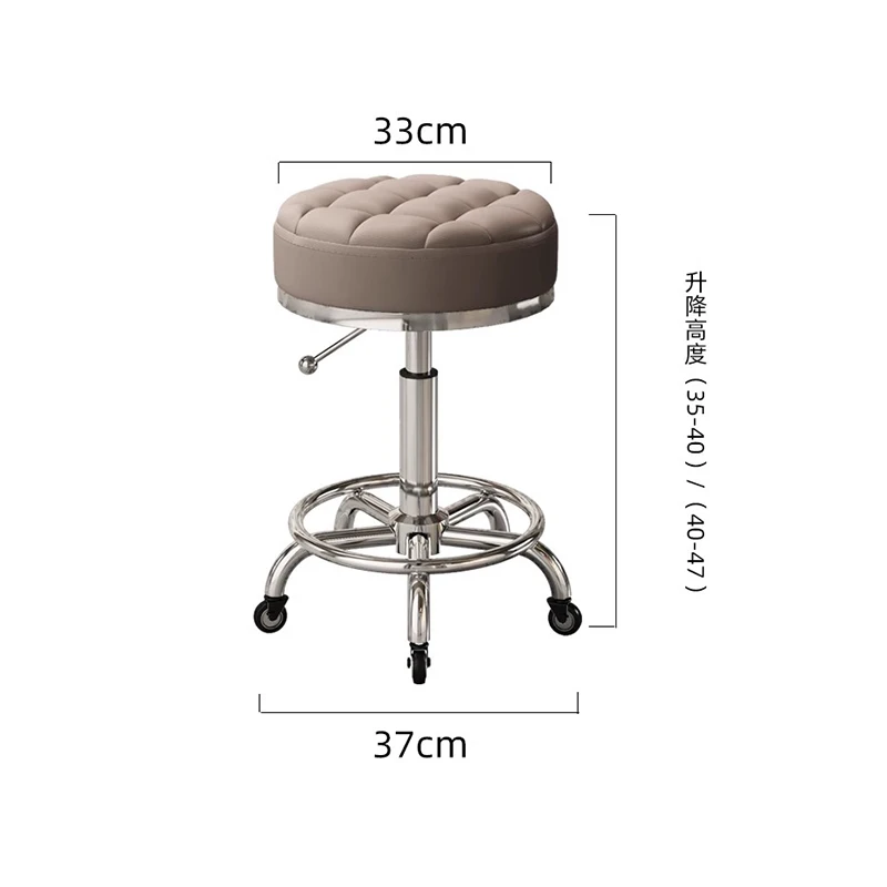 Trendy Equipment Barber Chair Simple Design Nordic Comfortable Barber Chair Modern Luxury Silla Barberia Commercial Furniture