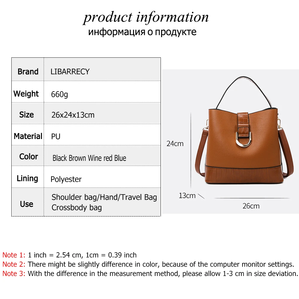 New Solid Color Women Composite Bags Multifunctional High Quality Leather Ladies Handbag Fashion Ladies Shoulder Crossbody Bag