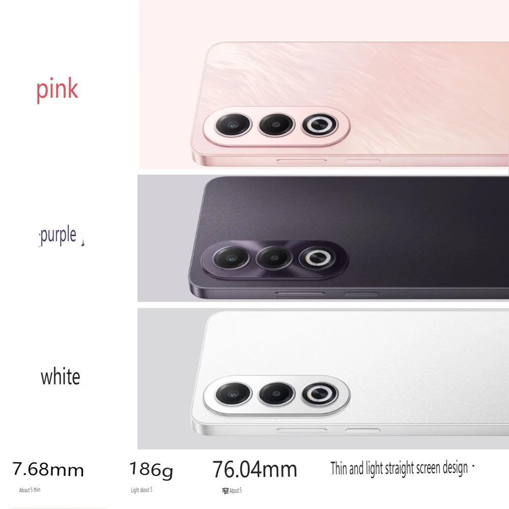 OPPO A3x 5G Smartphone 6.67 Inch Bright Screen Dimensity 6300 5100mAh 45W Fast Charging Dual SIM 5G Mobile Phone-Global Version