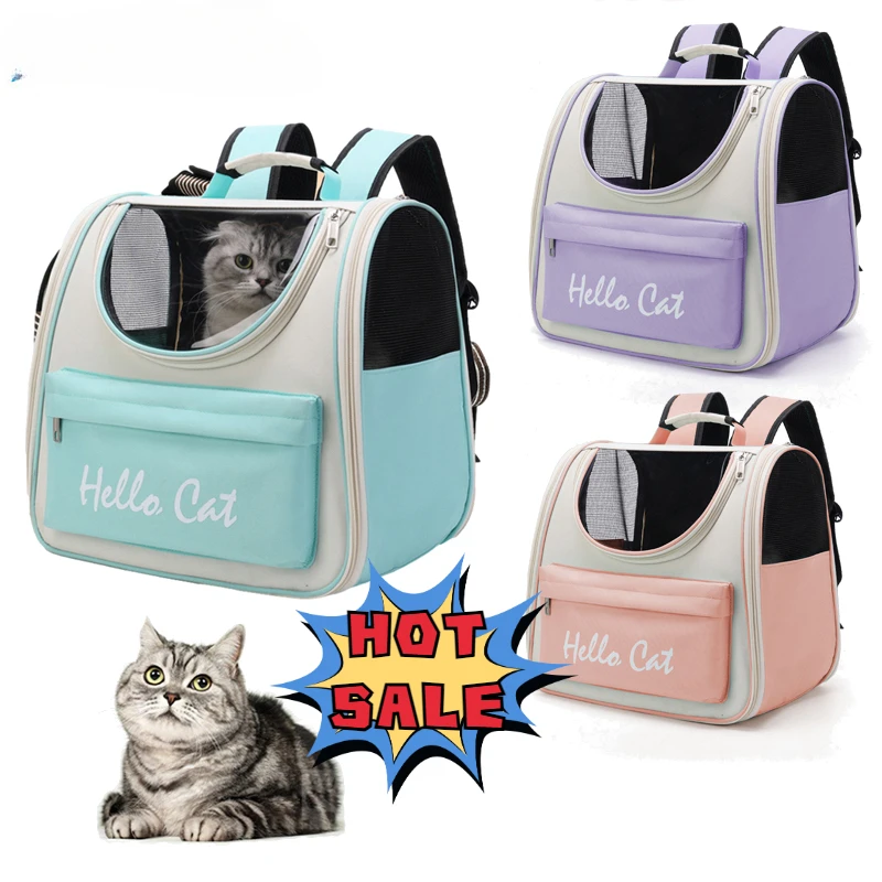 

Portable Pet Cat Carrier Bags Breathable Pet Shoulder Bag Outdoor Travel Space Capsule Cage Pet Transport Bag for Cats Small Dog