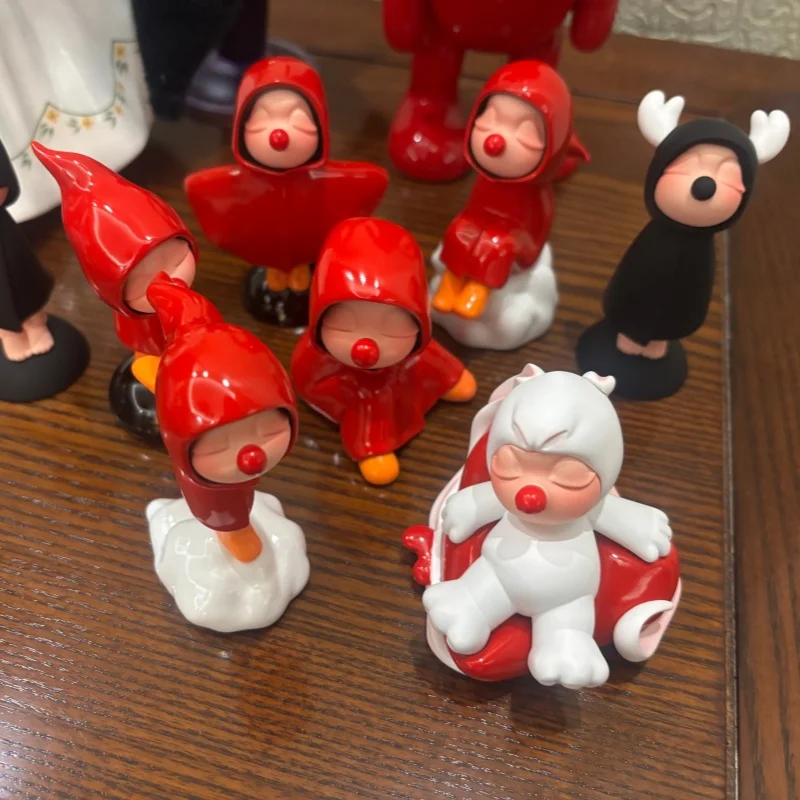 

In Stock Hui Wei "Yes! Me Too" Artist Series Resin Blind Box Collectible Desktop Figurine Model Home Office Decor Birthday Gift