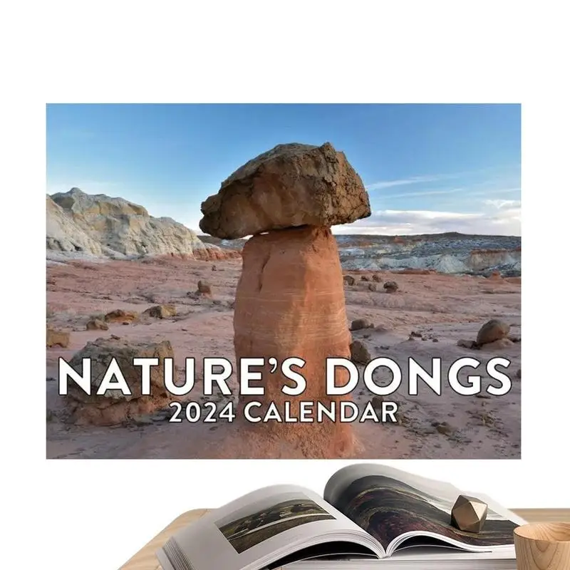 Nature's Dick Pics Calendar Funny Calendars Prank Calendar 2024 Funny Calendars For Wall Family Calendar And Wall Planner Wander