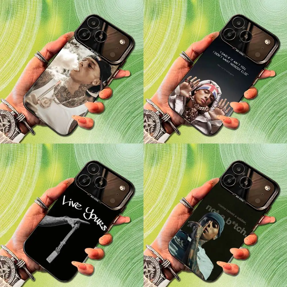 

Rapper C-Central C-Cee Cool Phone Case For iPhone 14,17,13,12,11,16,15,Mini,Pro,SE,XS,MAX,Black Matte Silicone Cover