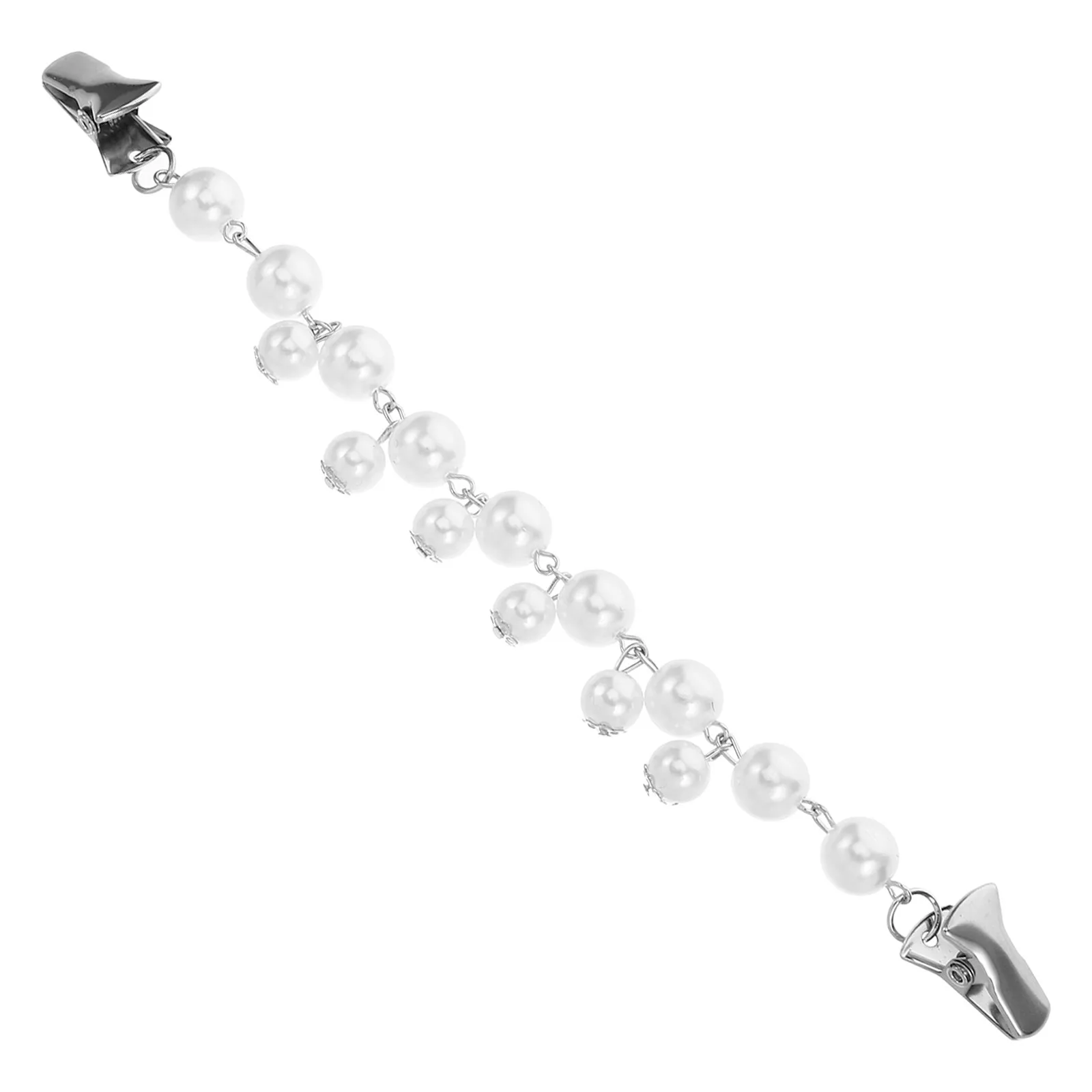 Cardigan Clasp Brooch Chain Clips Dress Cloak Clasps Cinch for Dresses Clothing
