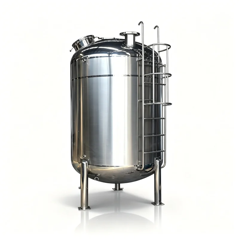 Stainless Steel Storage Tank with Manhole Cover for Chemical Water Liquid Industrial Equipment