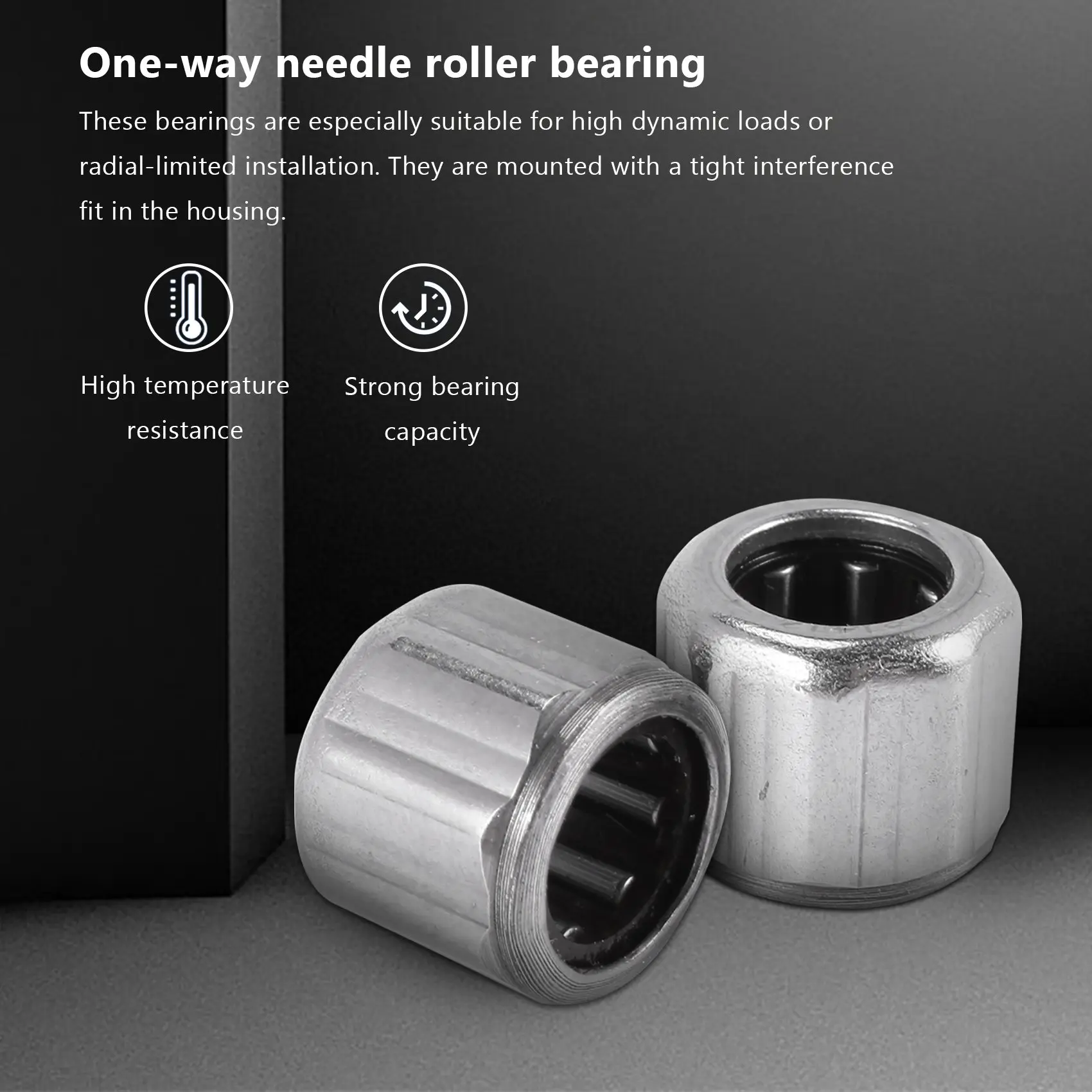 Shopping 10Pcs Needle Bearing HF081412 Outer Ring Octagon One-Way Needle Roller Bearing 8X14X12mm for Manufacturing Industry