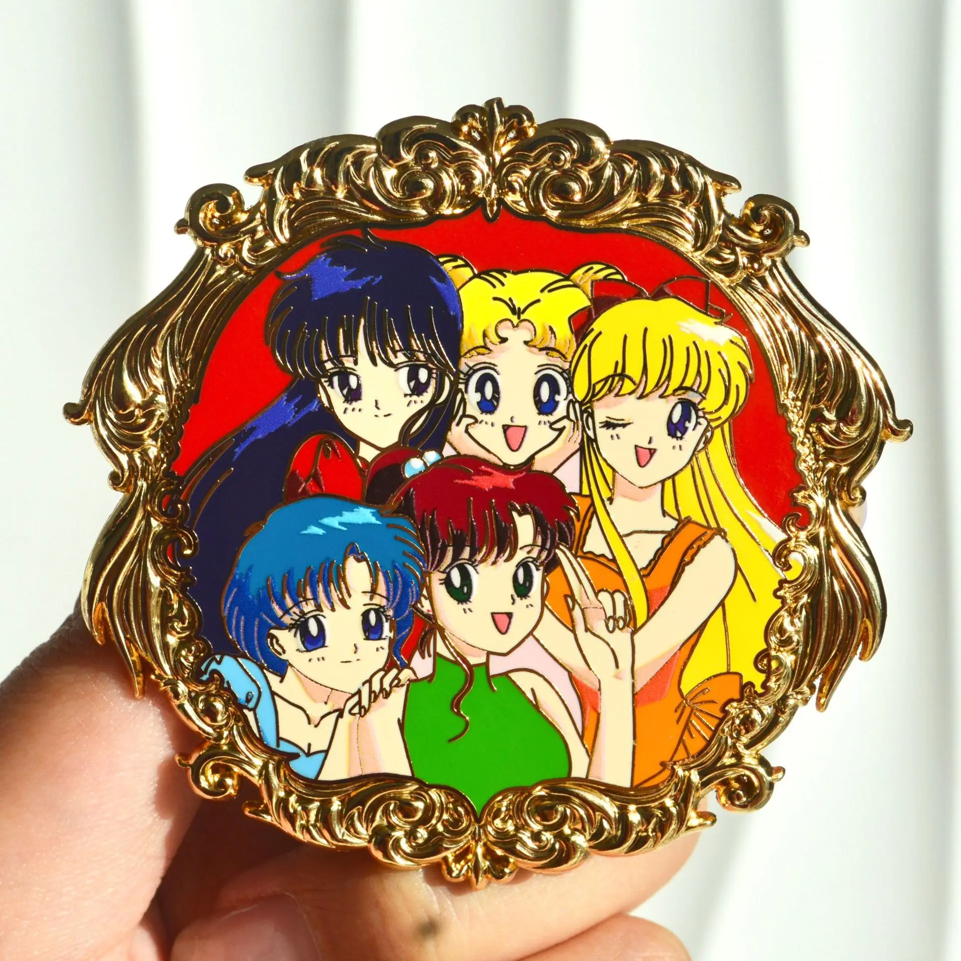 Pins de Esmalte de Sailor Moon, Broches de Tsukino Usagi, Colgantes de Anime Japonés para Mochila, Ropa, Solapa, Juguete de Cosplay ACG