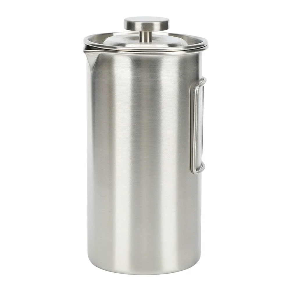 Stainless Steel 700ml Pour Over Coffee Pot with Clean Interior Finish Supporting Thorough Rinse After Each Brewing Cycle