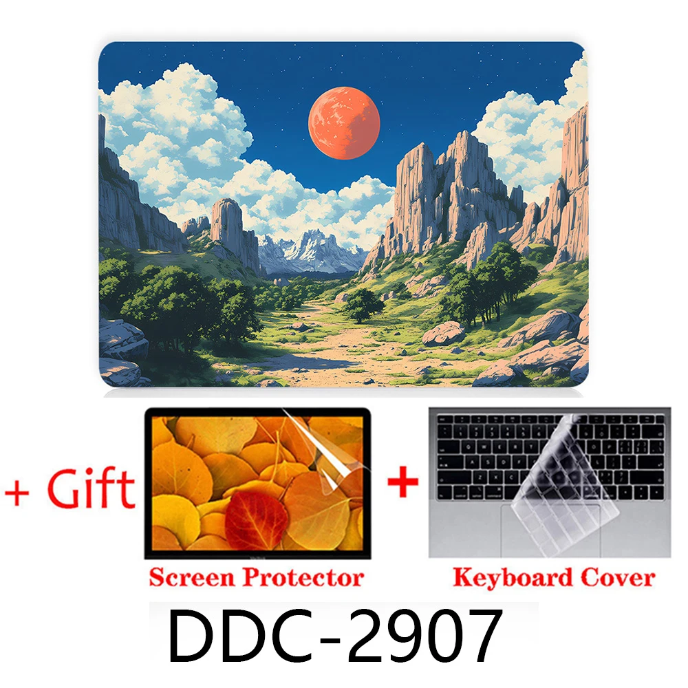 

For 2025 New Macbook Air 13.6 M4 Case For MacBook Air 15 M4 Chip Case For MacBook Pro 14 M4 Pro 16 M3 M2 M1 Pro 13 A2338 Case ﻿