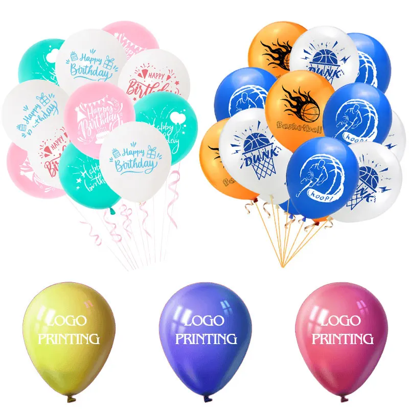 

100/200/500 pcs Custom 12inch Pearl Latex Balloon Wedding Adult Birthday Party Decoration Baby Shower Globos