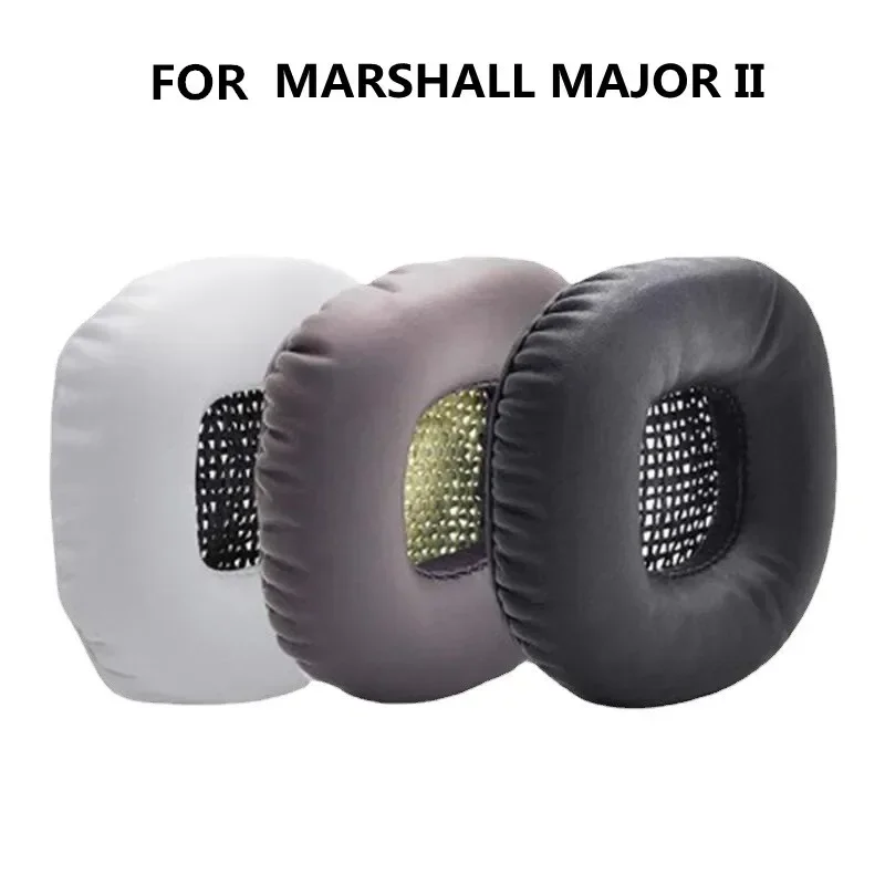 Protein Leather Replacement Ear Pads for Marshall Major, Major II, Major 2 Headphones Earpads, Headset Ear Cushion Repair Parts