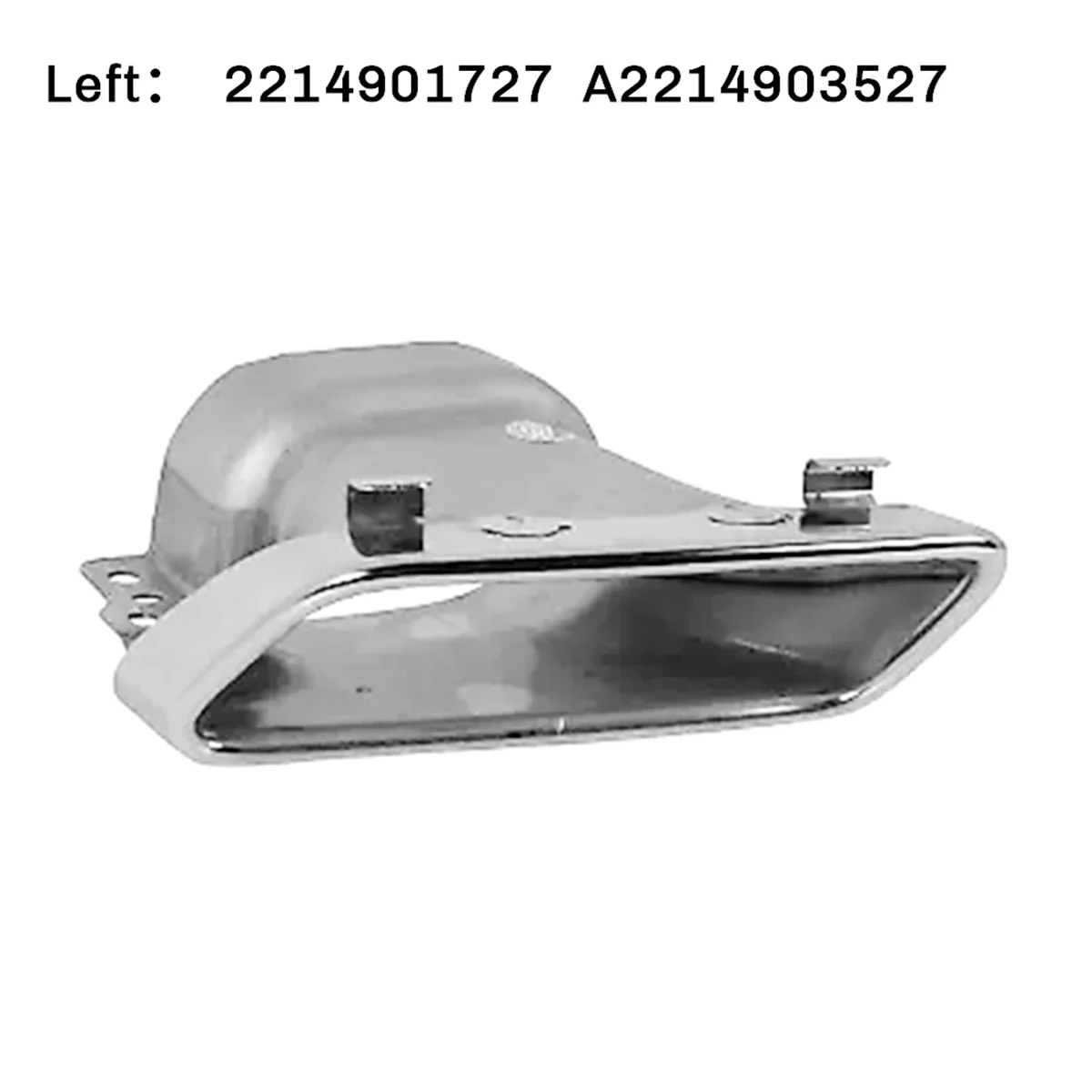 

For Benz R CLASS /S CLASS /GL /ML Rear Exhaust Pipe Left Right Muffler Decorative Tail Pipe Cover 2214901727, 2214901827