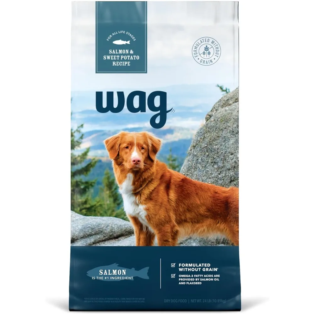 

Dry Dog Food Salmon & Sweet Potato, Grain Free 24 lb Bag