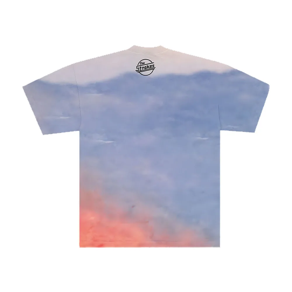 Eality Awaits Tee The Strokes Rock Band Merch T-shirts Short Sleeve Unisex T Shirt Men's T-Shirt Summer Casual O-neck Cotton Tee