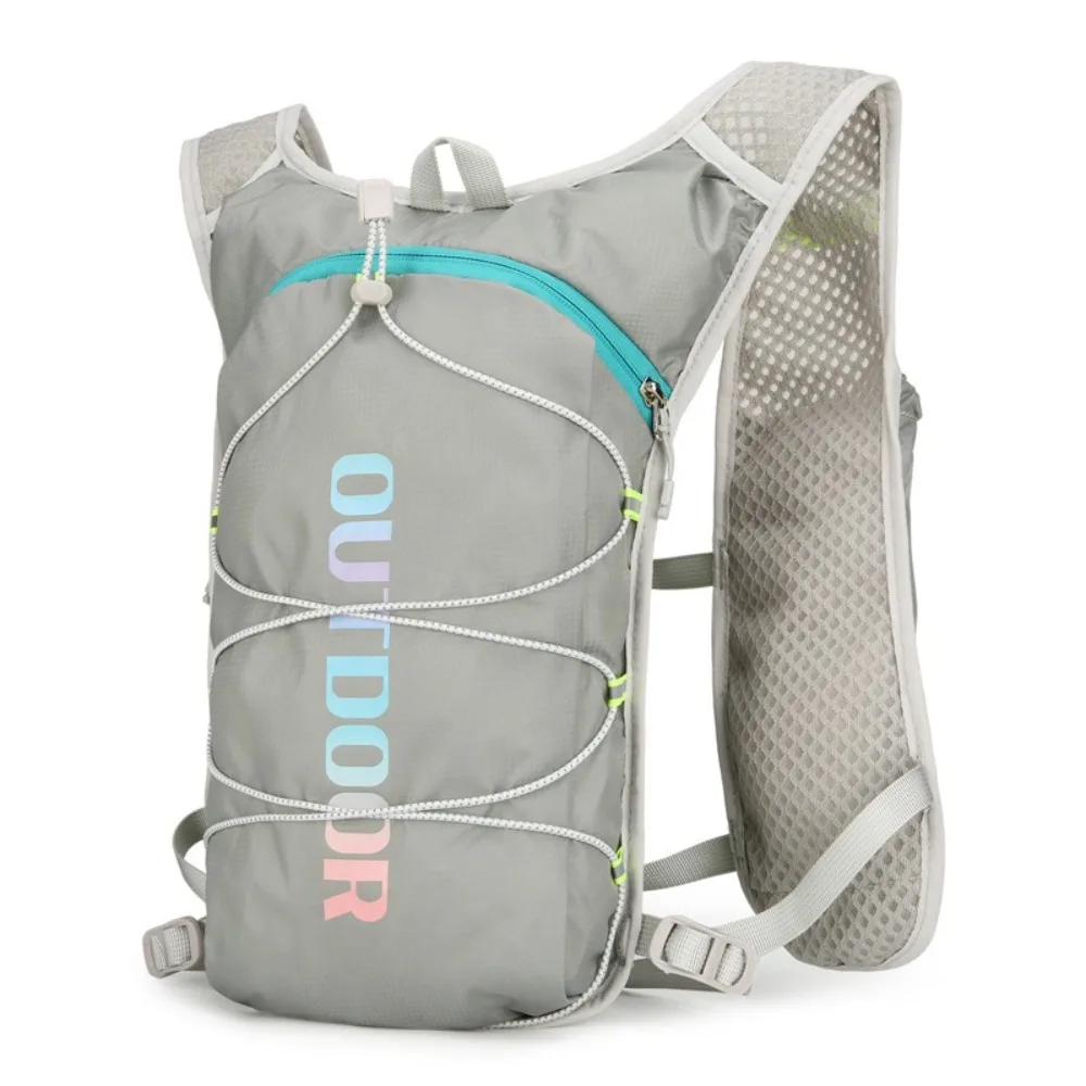 Breathable Hydration Pack Ultra-light Waterproof Running Hydration Vest Multiple Pockets Adjustable Hydration Jogging Vest